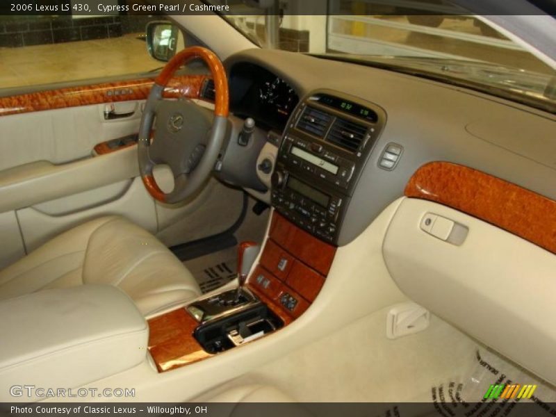 Cypress Green Pearl / Cashmere 2006 Lexus LS 430
