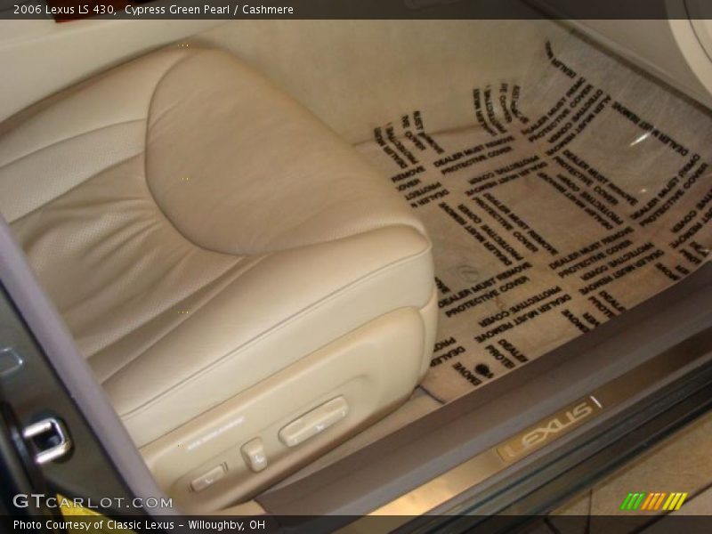 Cypress Green Pearl / Cashmere 2006 Lexus LS 430