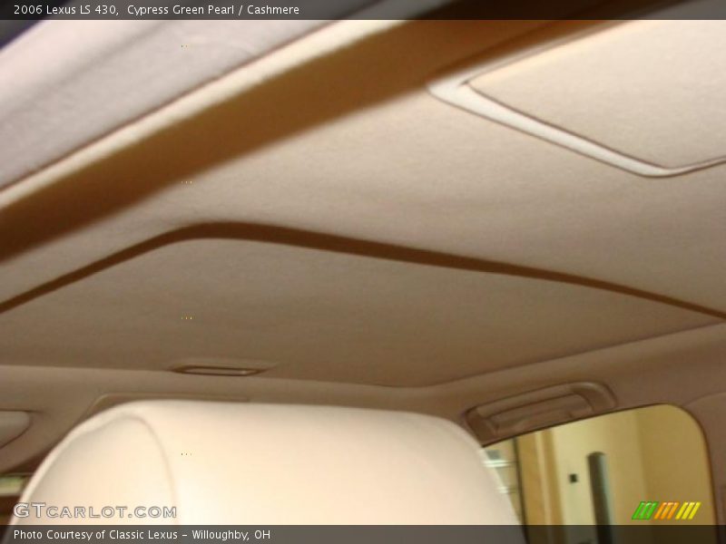 Cypress Green Pearl / Cashmere 2006 Lexus LS 430