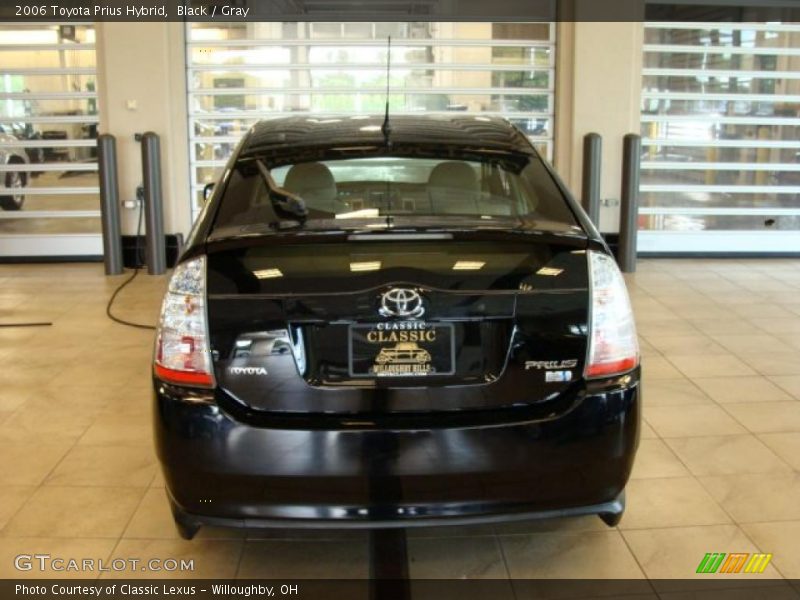 Black / Gray 2006 Toyota Prius Hybrid