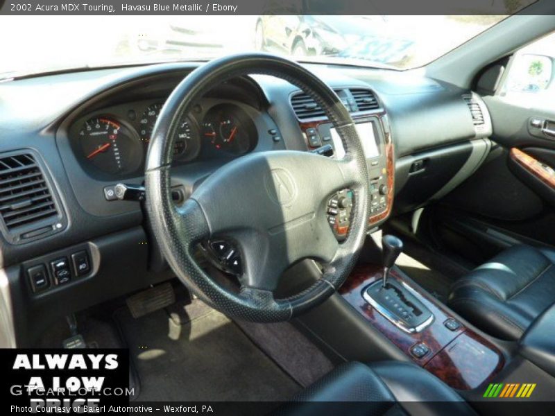 Havasu Blue Metallic / Ebony 2002 Acura MDX Touring