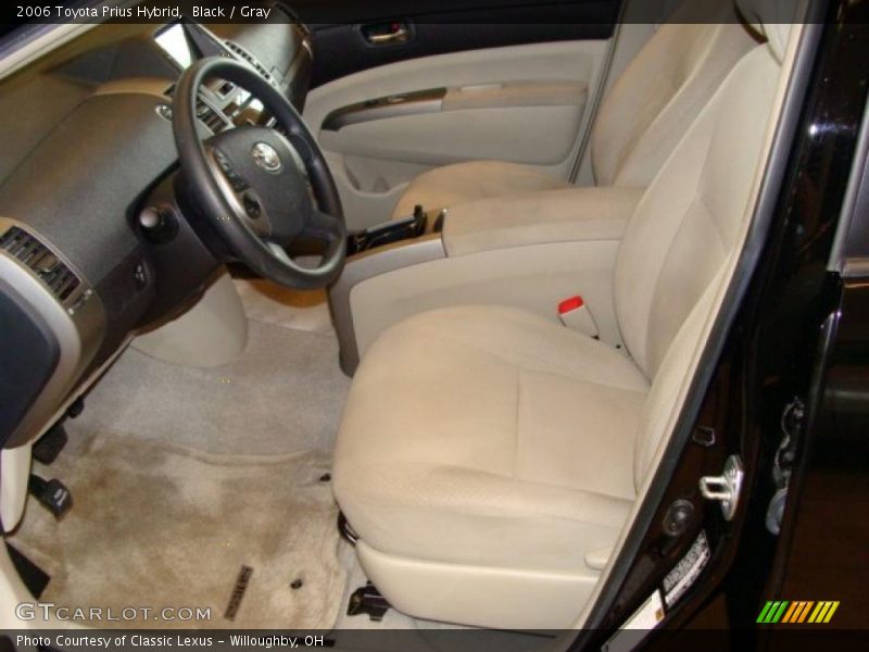 Black / Gray 2006 Toyota Prius Hybrid
