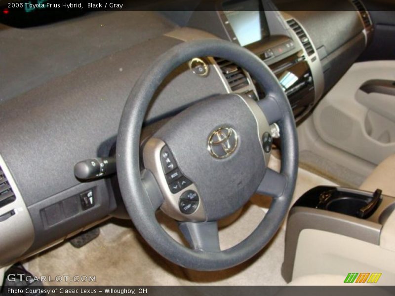 Black / Gray 2006 Toyota Prius Hybrid