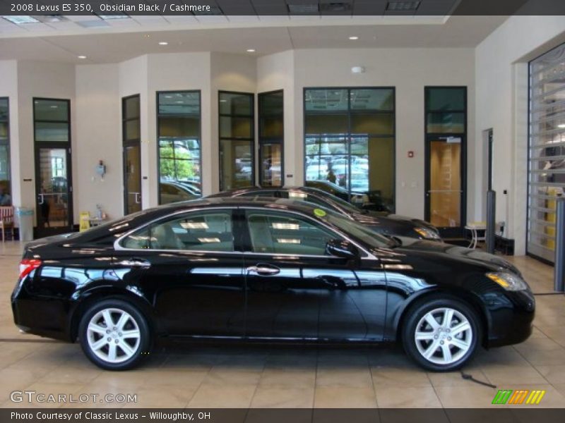 Obsidian Black / Cashmere 2008 Lexus ES 350