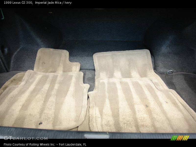 Imperial Jade Mica / Ivory 1999 Lexus GS 300