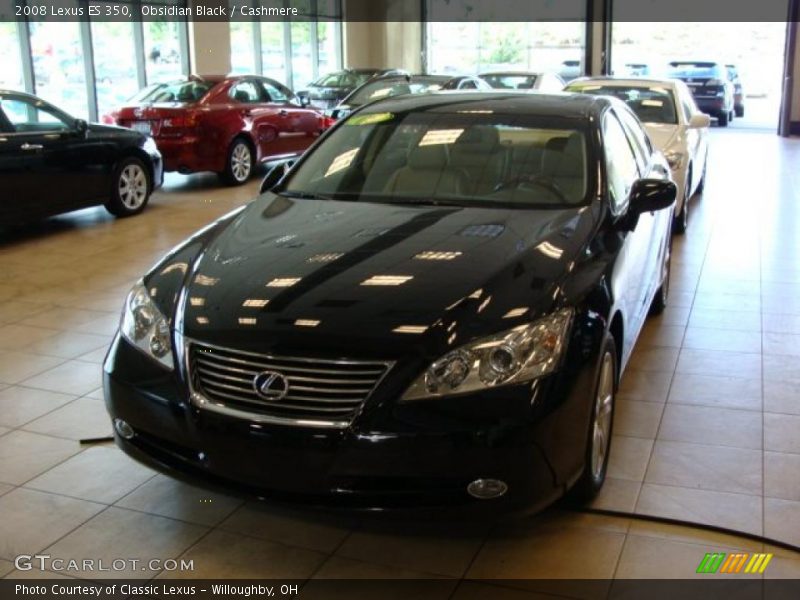 Obsidian Black / Cashmere 2008 Lexus ES 350