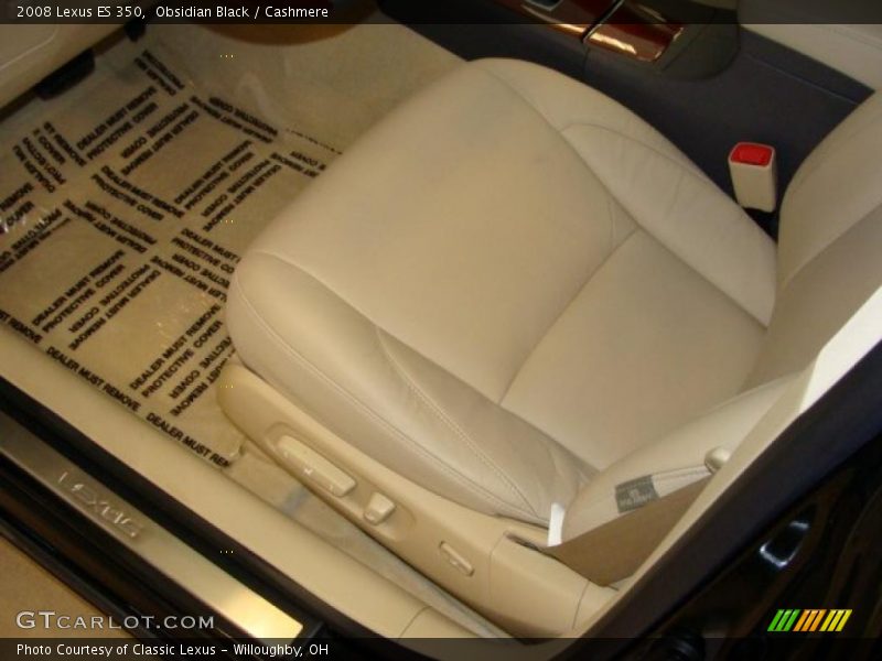 Obsidian Black / Cashmere 2008 Lexus ES 350