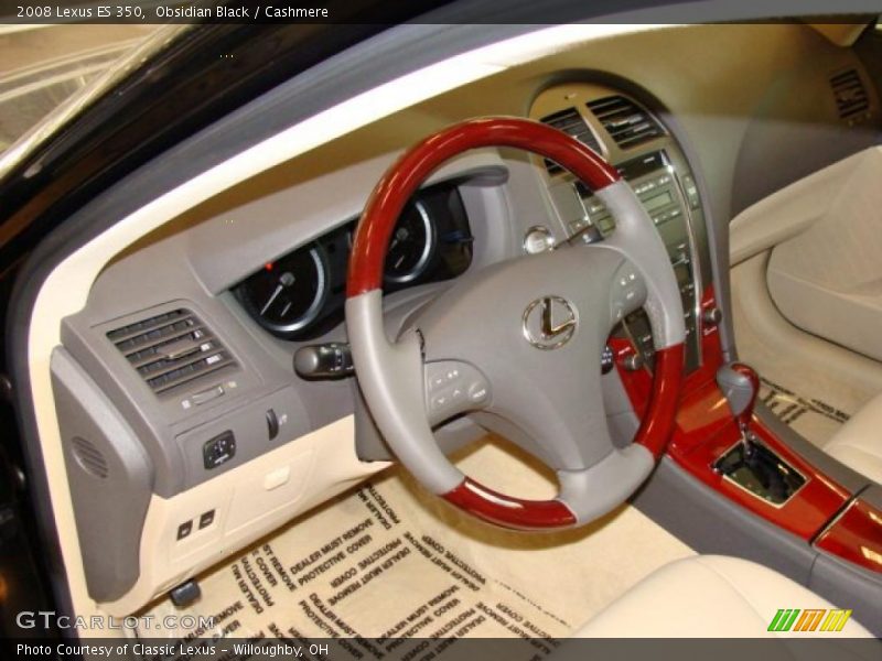 Obsidian Black / Cashmere 2008 Lexus ES 350