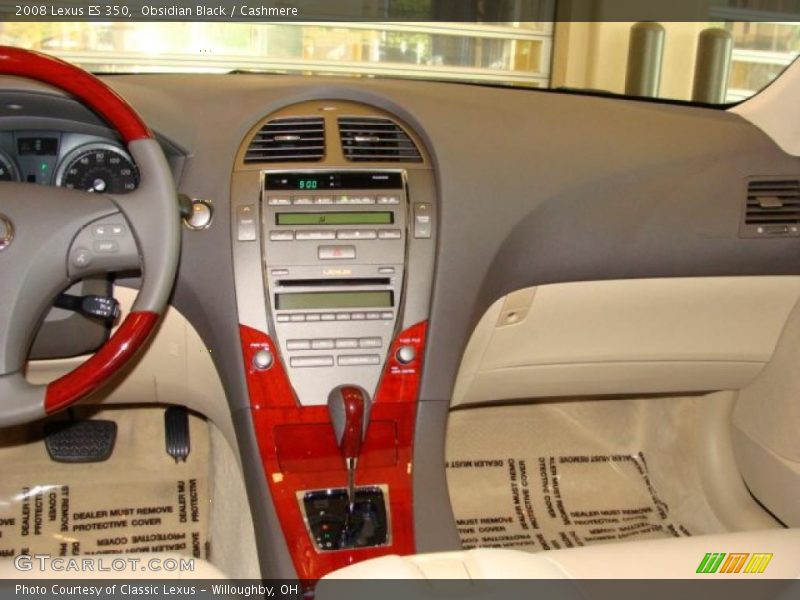 Obsidian Black / Cashmere 2008 Lexus ES 350