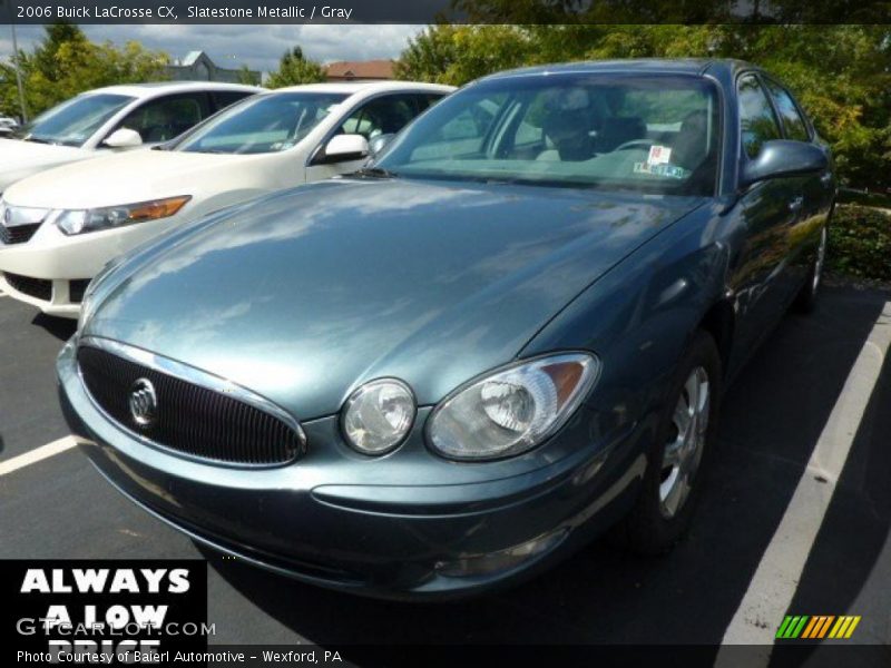 Slatestone Metallic / Gray 2006 Buick LaCrosse CX