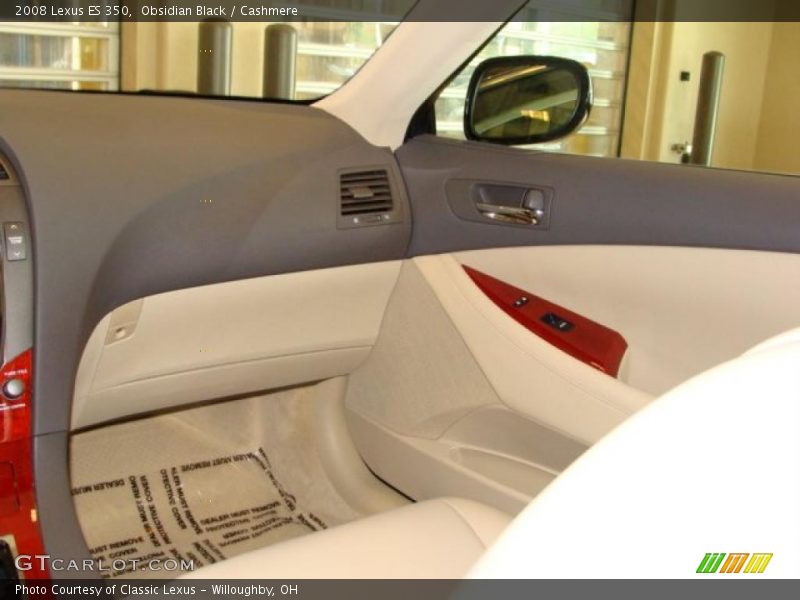 Obsidian Black / Cashmere 2008 Lexus ES 350