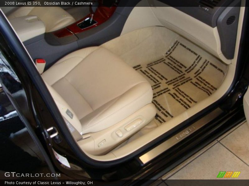 Obsidian Black / Cashmere 2008 Lexus ES 350