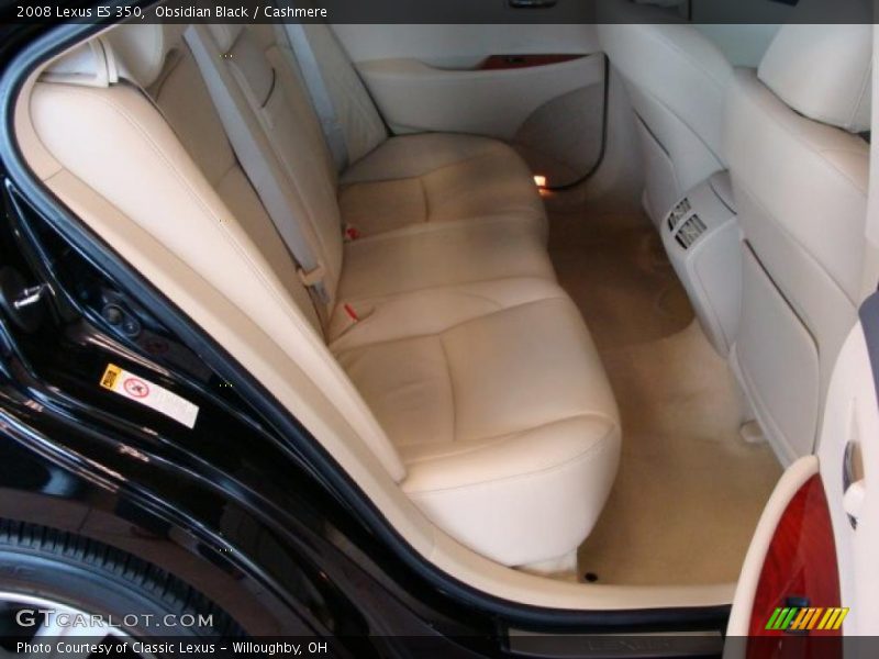 Obsidian Black / Cashmere 2008 Lexus ES 350