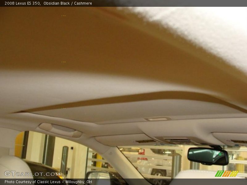 Obsidian Black / Cashmere 2008 Lexus ES 350