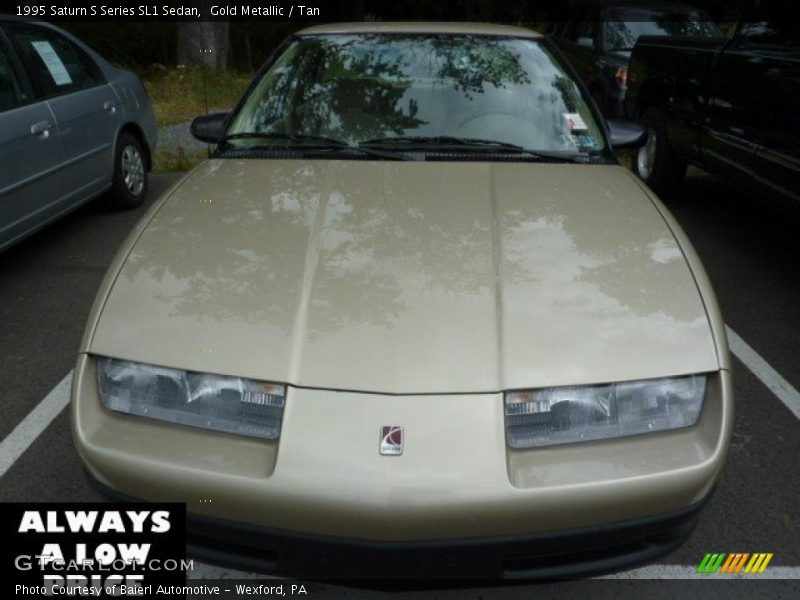 Gold Metallic / Tan 1995 Saturn S Series SL1 Sedan