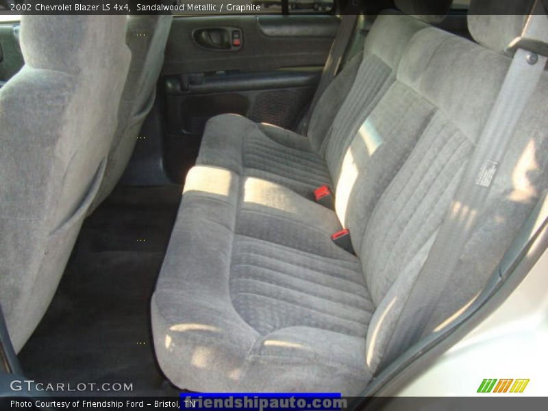 Sandalwood Metallic / Graphite 2002 Chevrolet Blazer LS 4x4