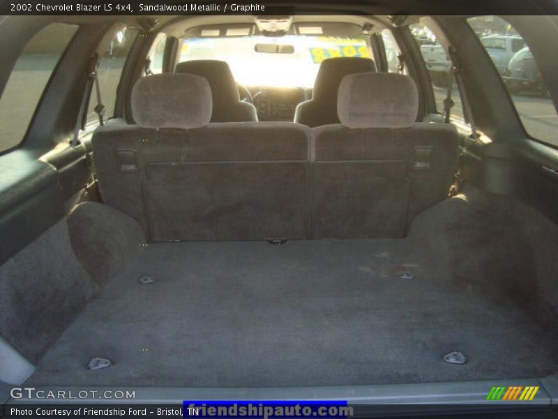 Sandalwood Metallic / Graphite 2002 Chevrolet Blazer LS 4x4