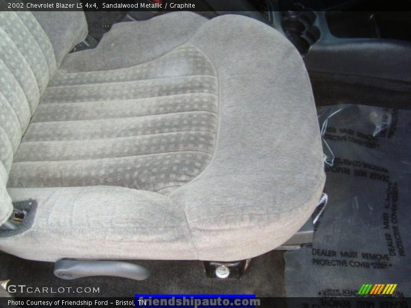 Sandalwood Metallic / Graphite 2002 Chevrolet Blazer LS 4x4