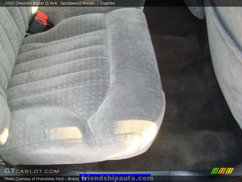 Sandalwood Metallic / Graphite 2002 Chevrolet Blazer LS 4x4