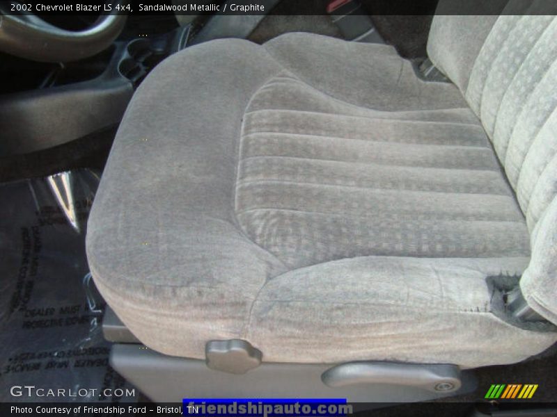 Sandalwood Metallic / Graphite 2002 Chevrolet Blazer LS 4x4
