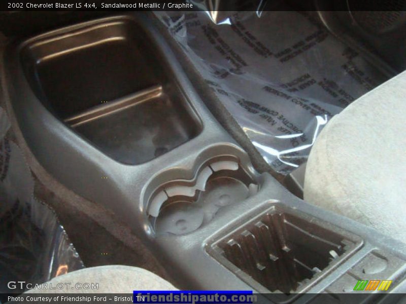 Sandalwood Metallic / Graphite 2002 Chevrolet Blazer LS 4x4