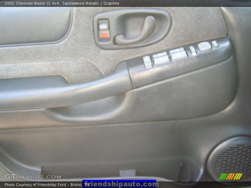 Sandalwood Metallic / Graphite 2002 Chevrolet Blazer LS 4x4