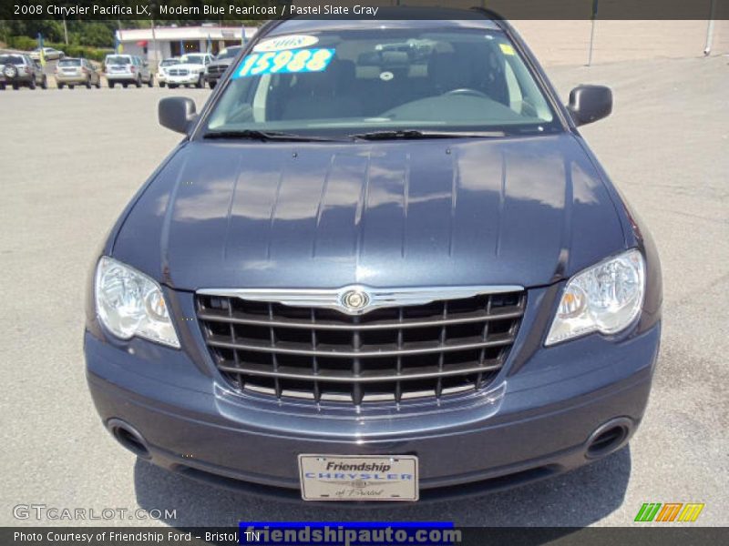 Modern Blue Pearlcoat / Pastel Slate Gray 2008 Chrysler Pacifica LX