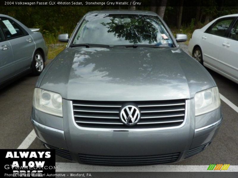 Stonehenge Grey Metallic / Grey 2004 Volkswagen Passat GLX 4Motion Sedan