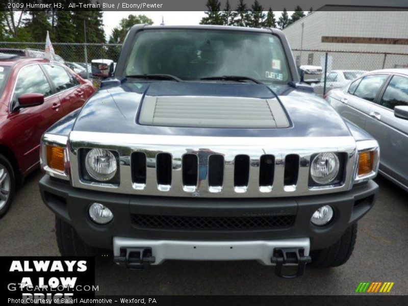 All-Terrain Blue / Ebony/Pewter 2009 Hummer H3