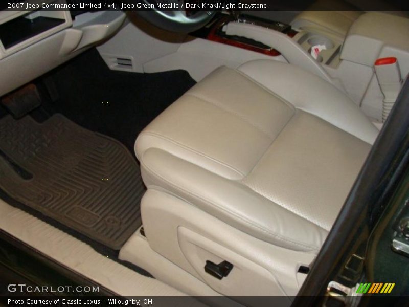 Jeep Green Metallic / Dark Khaki/Light Graystone 2007 Jeep Commander Limited 4x4