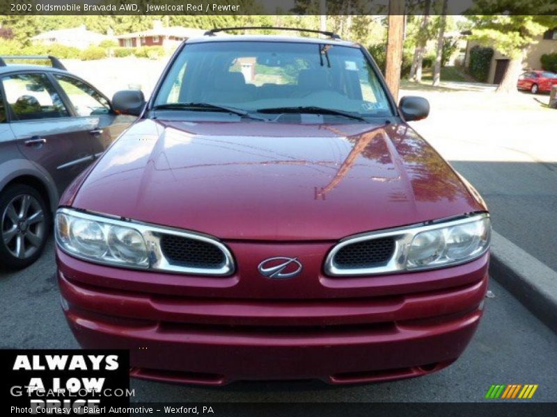 Jewelcoat Red / Pewter 2002 Oldsmobile Bravada AWD