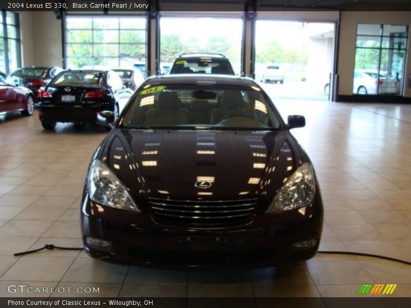 Black Garnet Pearl / Ivory 2004 Lexus ES 330