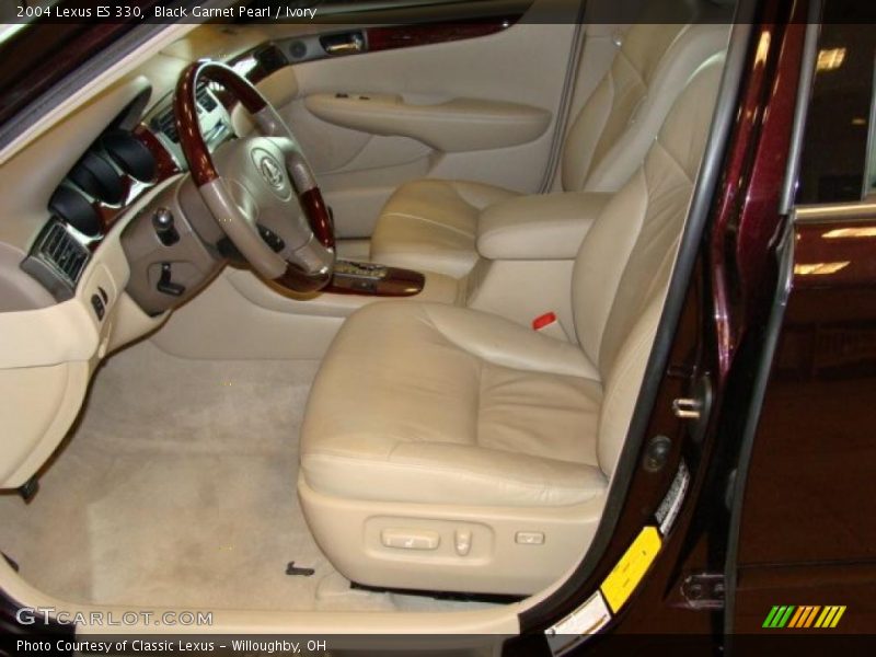 Black Garnet Pearl / Ivory 2004 Lexus ES 330