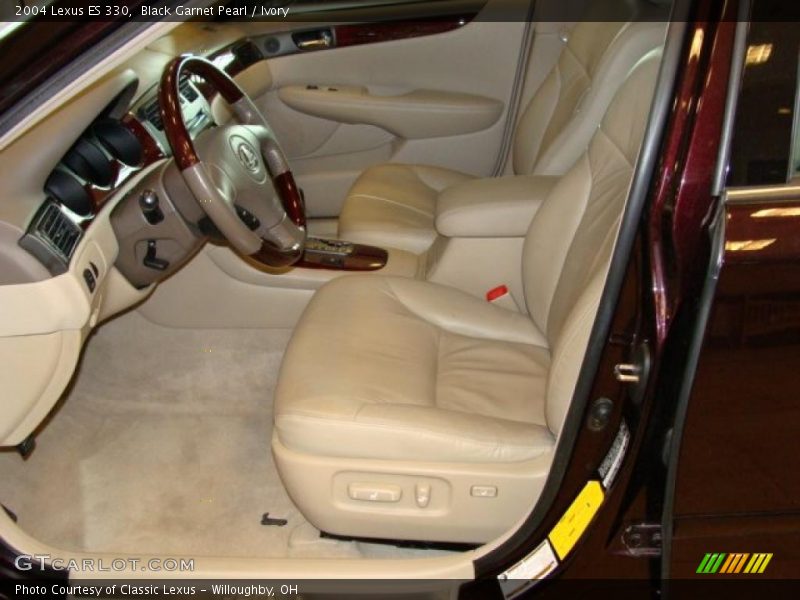 Black Garnet Pearl / Ivory 2004 Lexus ES 330