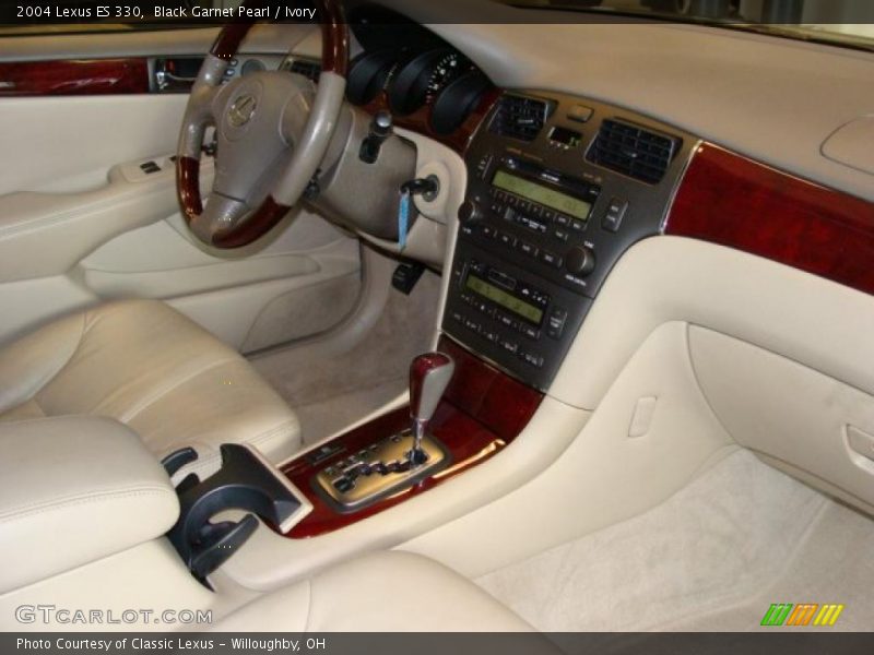 Black Garnet Pearl / Ivory 2004 Lexus ES 330