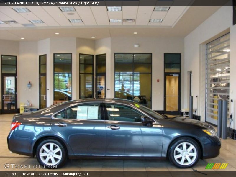 Smokey Granite Mica / Light Gray 2007 Lexus ES 350