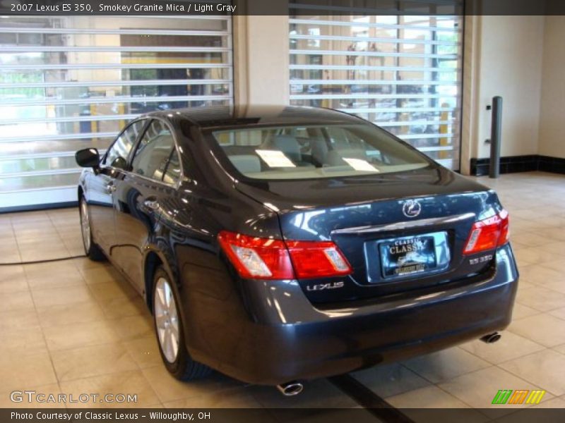 Smokey Granite Mica / Light Gray 2007 Lexus ES 350