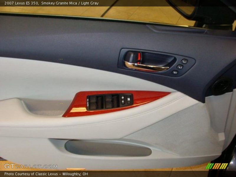 Smokey Granite Mica / Light Gray 2007 Lexus ES 350