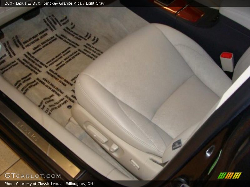 Smokey Granite Mica / Light Gray 2007 Lexus ES 350