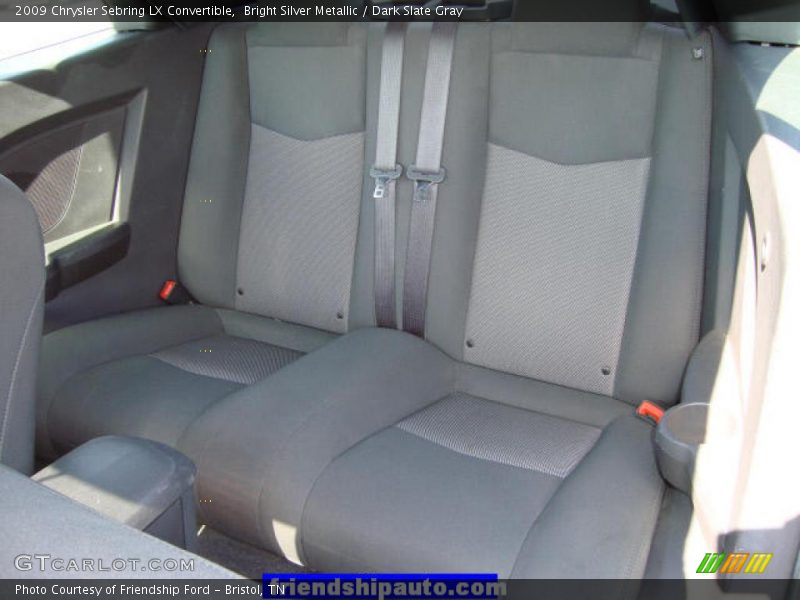 Bright Silver Metallic / Dark Slate Gray 2009 Chrysler Sebring LX Convertible