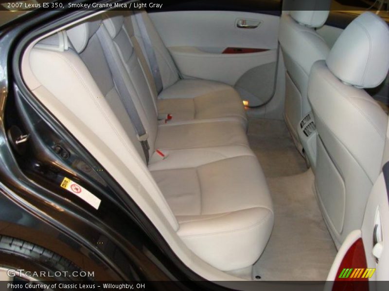 Smokey Granite Mica / Light Gray 2007 Lexus ES 350
