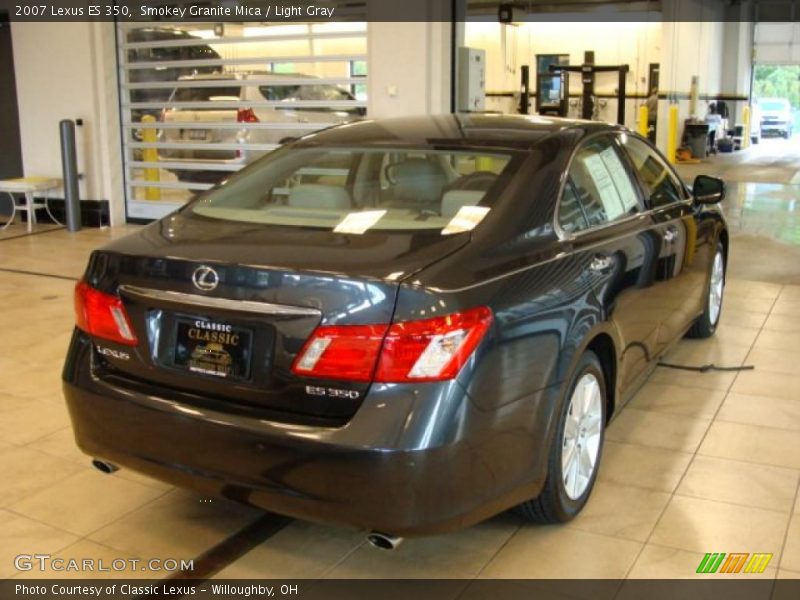 Smokey Granite Mica / Light Gray 2007 Lexus ES 350
