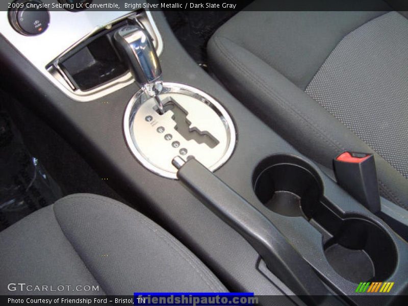 Bright Silver Metallic / Dark Slate Gray 2009 Chrysler Sebring LX Convertible