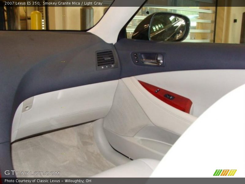 Smokey Granite Mica / Light Gray 2007 Lexus ES 350
