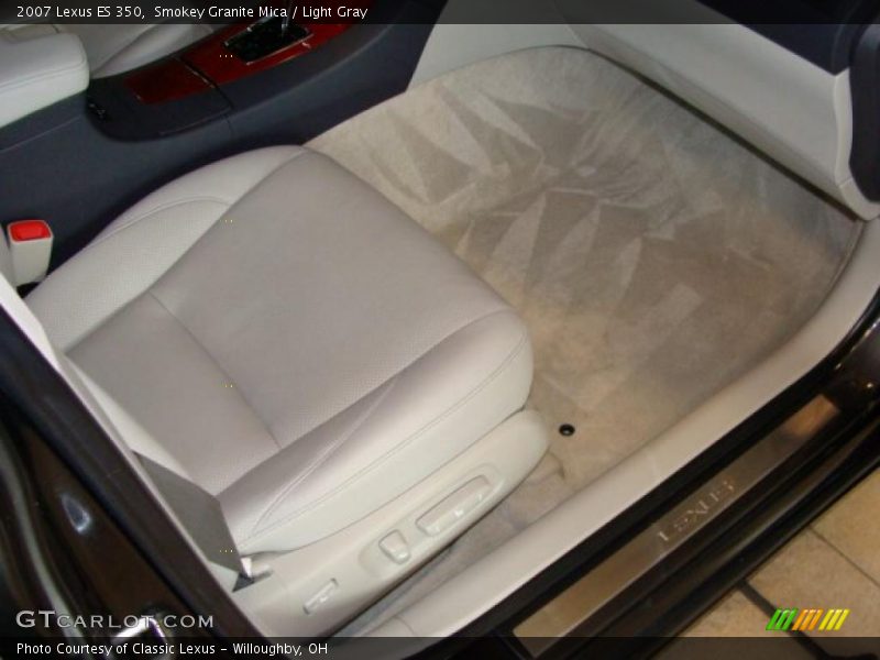 Smokey Granite Mica / Light Gray 2007 Lexus ES 350