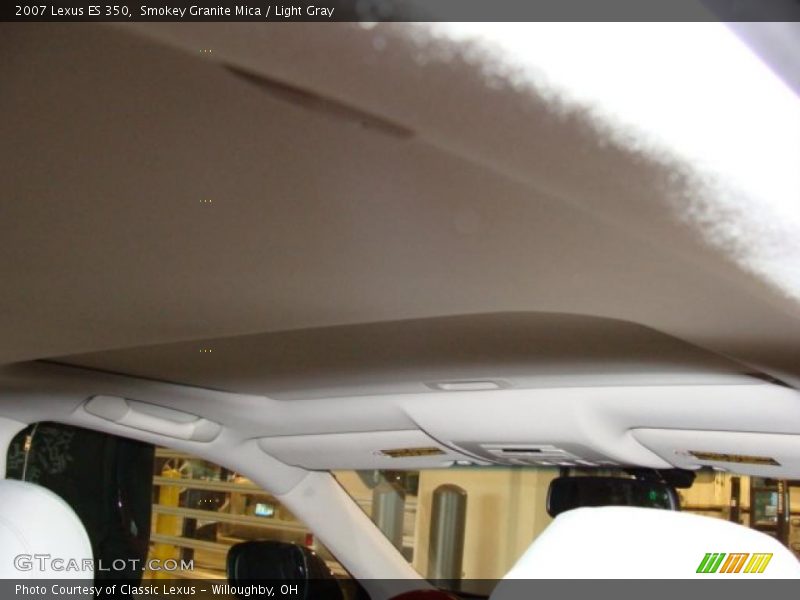 Smokey Granite Mica / Light Gray 2007 Lexus ES 350