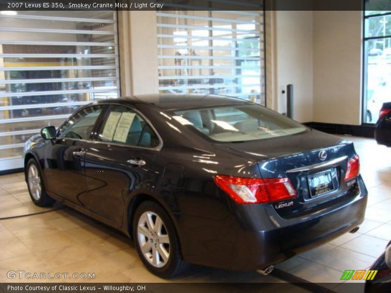Smokey Granite Mica / Light Gray 2007 Lexus ES 350