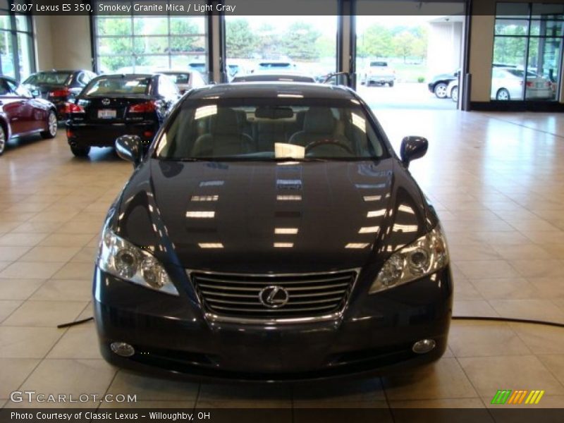 Smokey Granite Mica / Light Gray 2007 Lexus ES 350