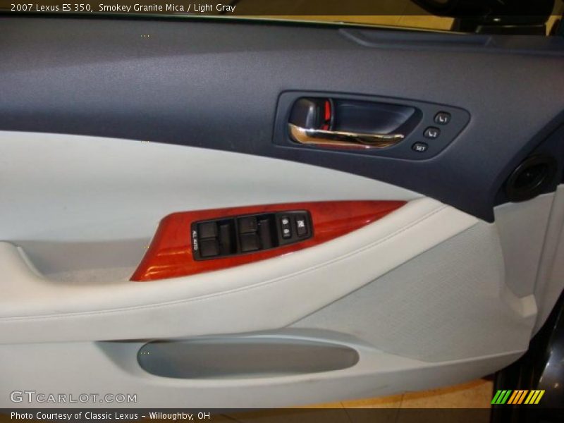 Smokey Granite Mica / Light Gray 2007 Lexus ES 350