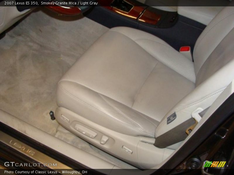 Smokey Granite Mica / Light Gray 2007 Lexus ES 350